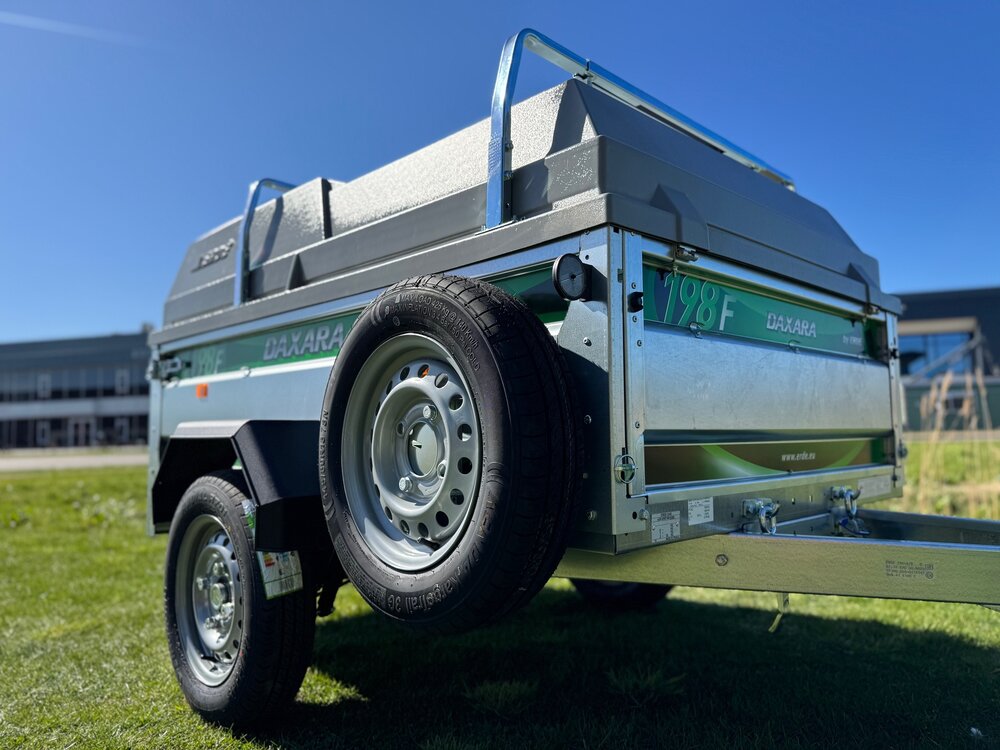 DaXara bagagewagen type XF198 geremd