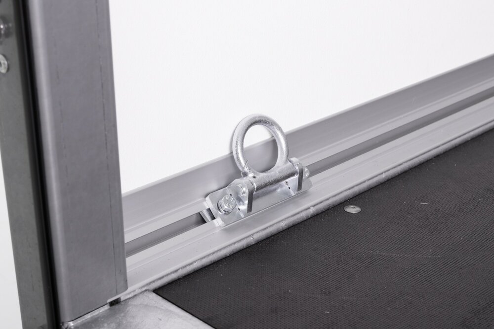 255x157x180cm - Stema gesloten aanhanger met laadklep
