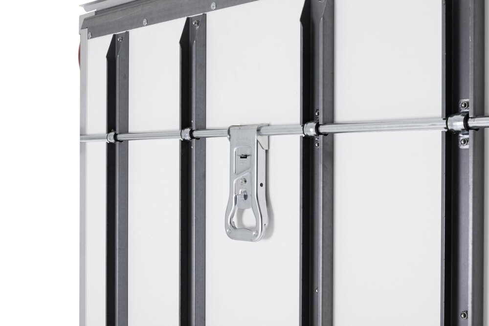255x157x180cm - Stema gesloten aanhanger met laadklep