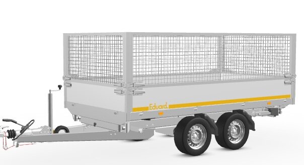 Loofrek 70cm - alle kanten kunnen open