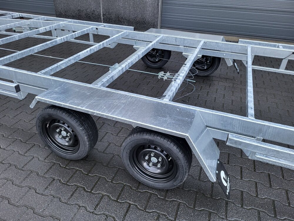  Versterkt stalen tandem spatbord