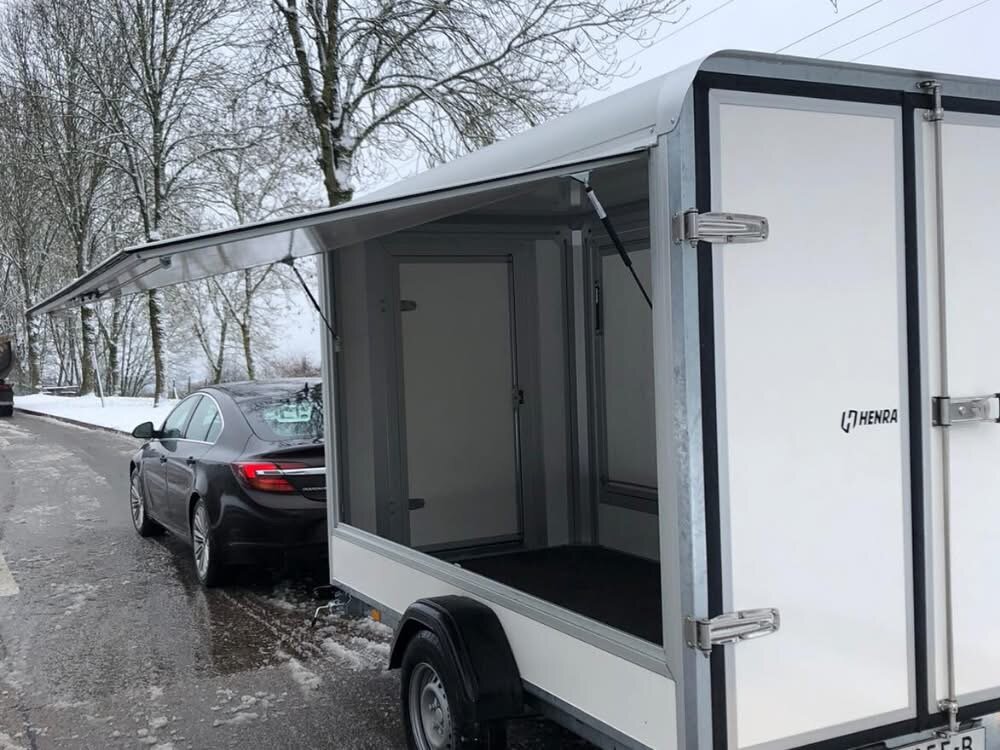 Zijklep rechts of links - hoogte 160cm | Henra 
