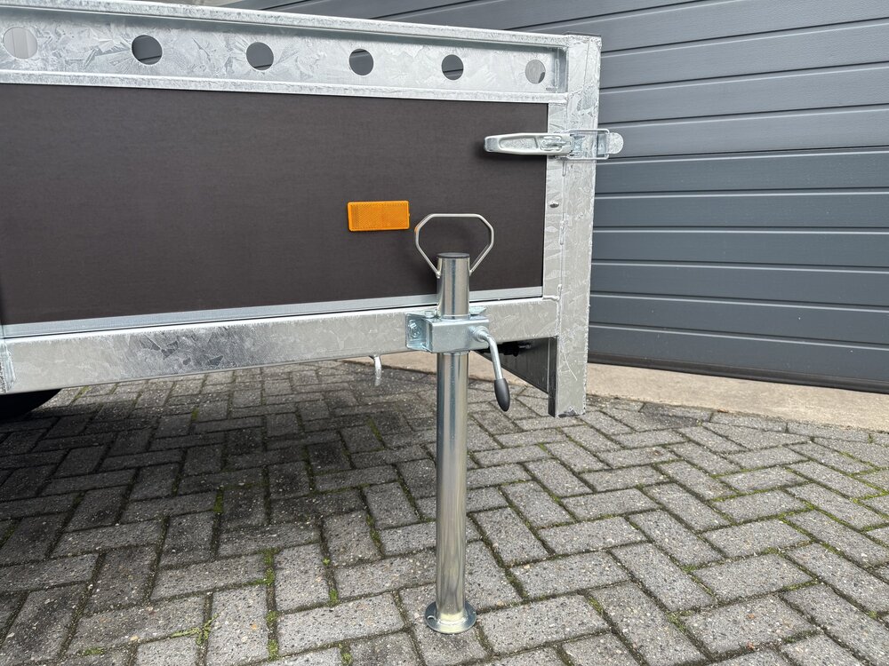 Set van 2 steunpoten gemonteerd