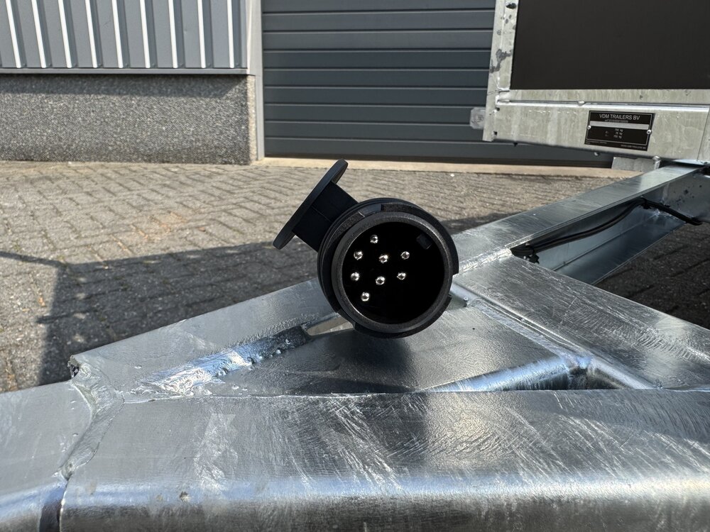 Multi transporter enkelas  258x150cm - 750kg - ongeremd