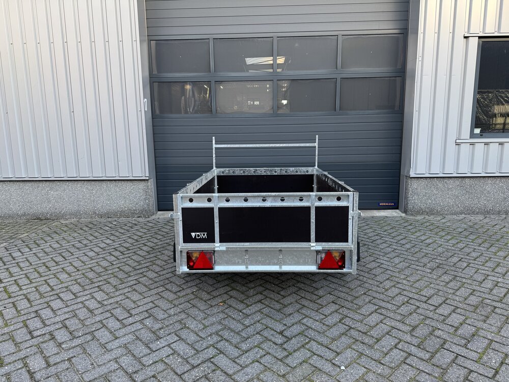 Bakwagen enkelas 200x132cm - 750kg - ongeremd