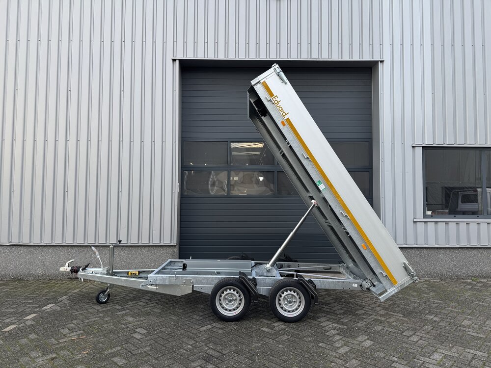 Kipper 311x180cm - 3500kg - dubbelas - geremd 