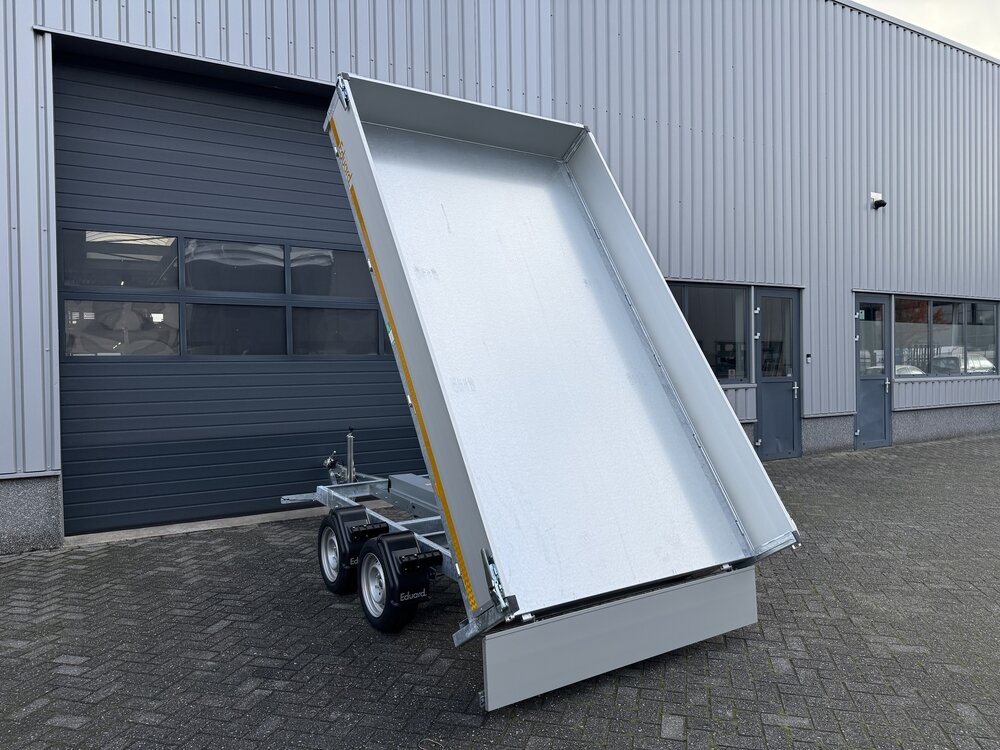 Kipper 311x180cm - 3500kg - dubbelas - geremd 