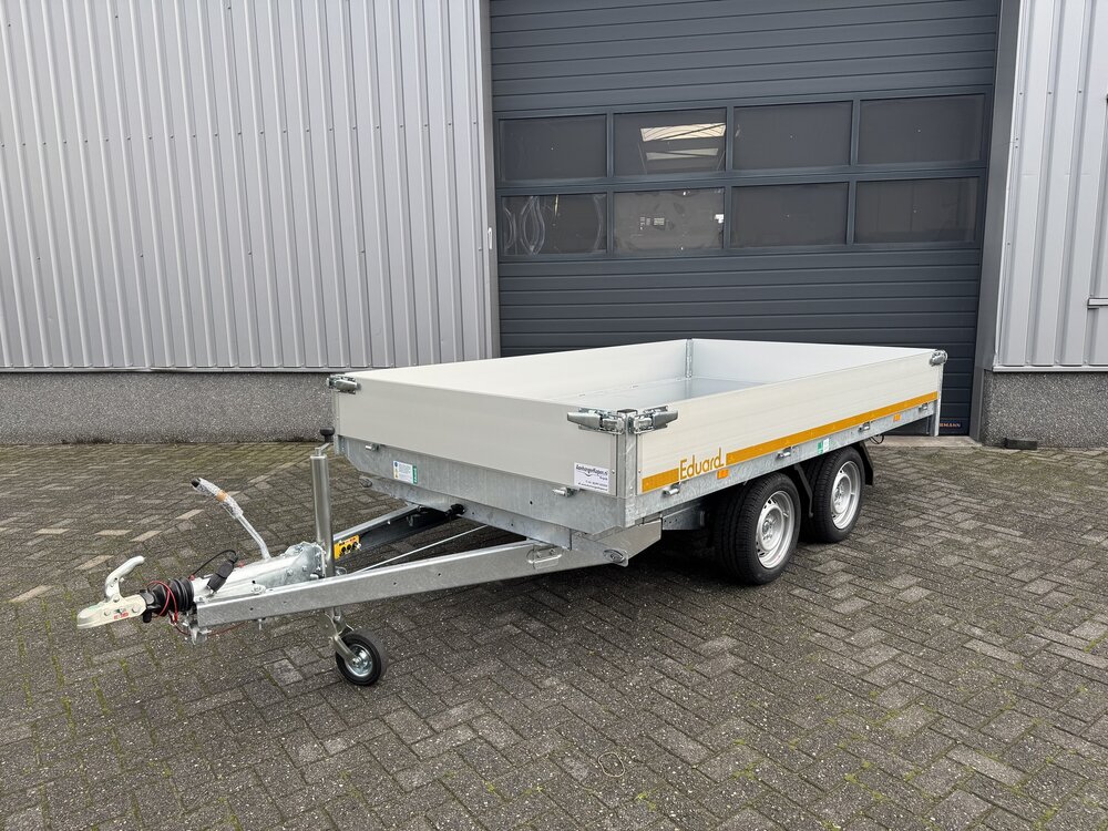 Kipper 311x180cm - 3500kg - dubbelas - geremd 