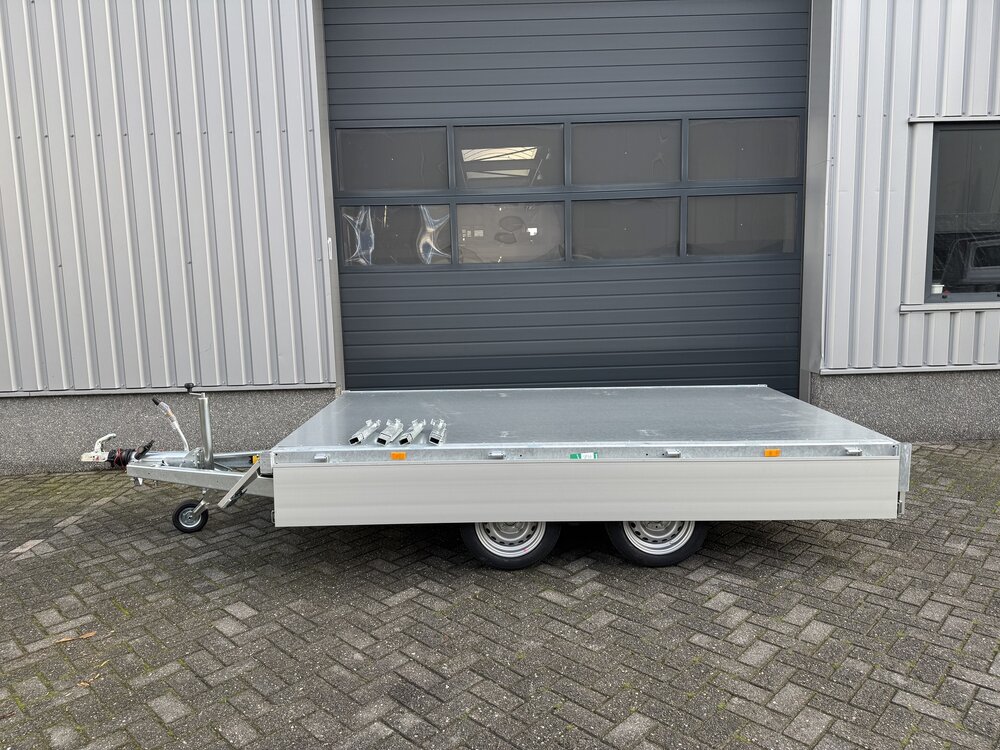 Kipper 311x180cm - 3500kg - dubbelas - geremd 