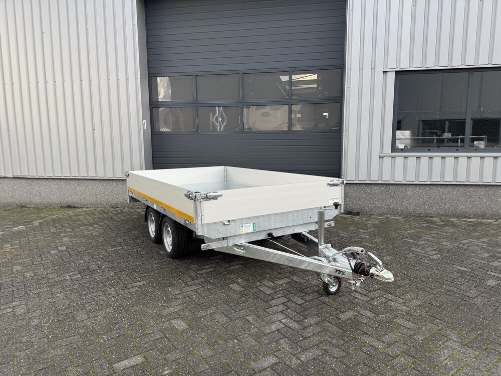 Kipper 311x180cm - 3500kg - dubbelas - geremd 