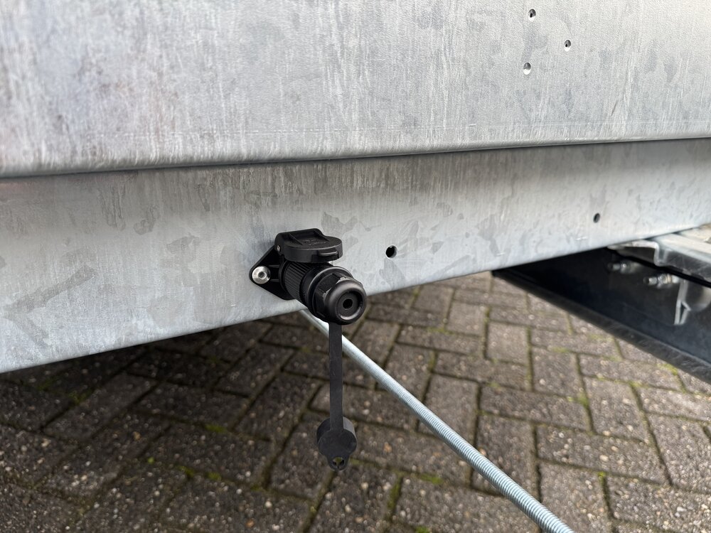 Kipper 311x180cm - 3500kg - dubbelas - geremd 