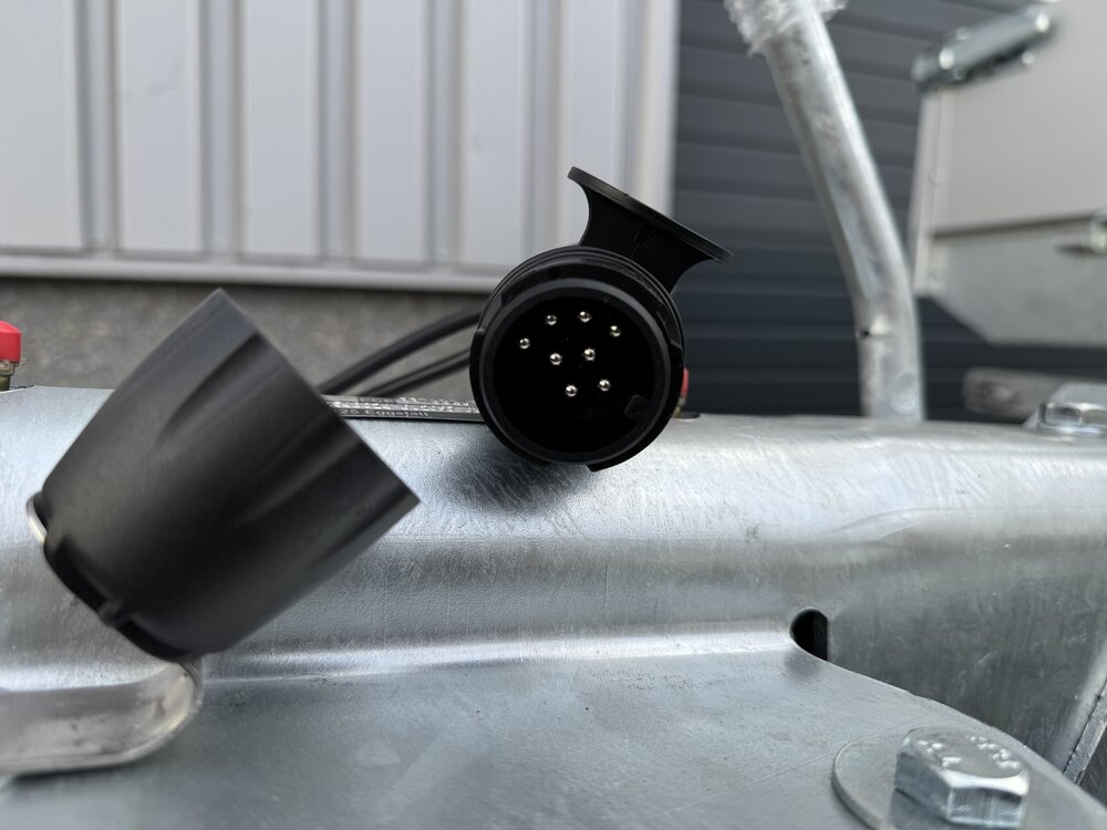 Kipper 311x180cm - 3500kg - dubbelas - geremd 