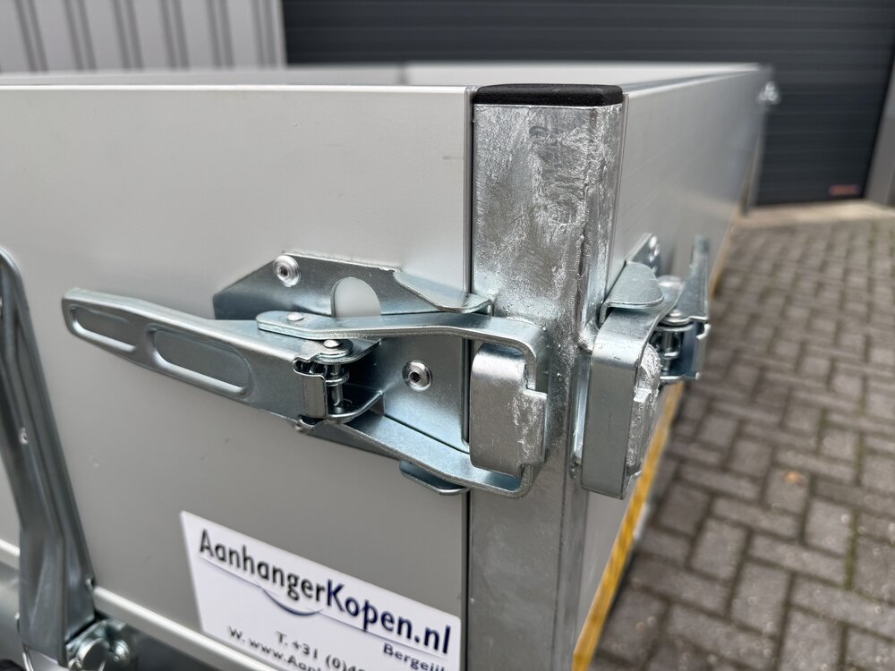 Kipper 251x145cm - 2000kg - dubbelas - geremd