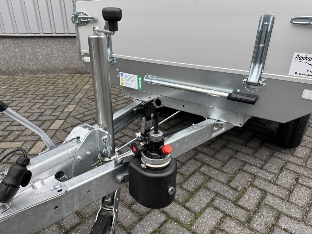 Kipper 251x145cm - 2000kg - dubbelas - geremd