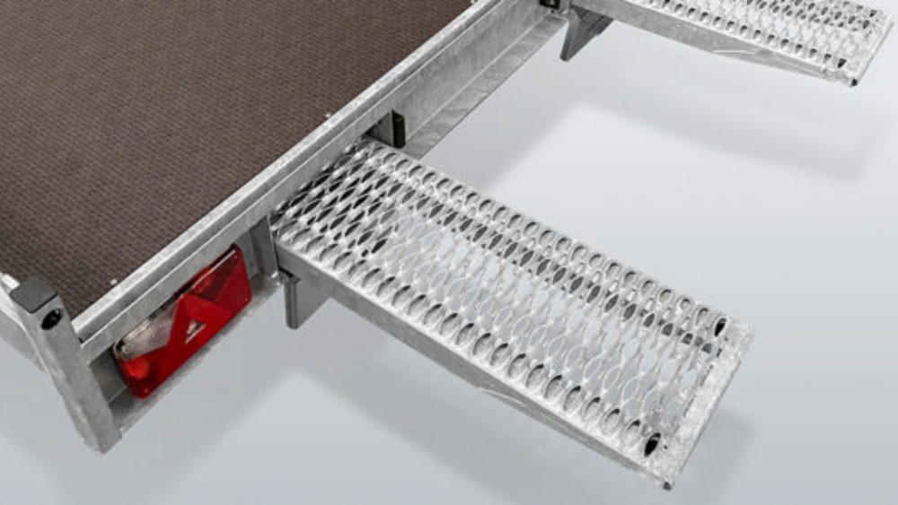 Autotransporter 405x200cm - 2700 kg - dubbelas