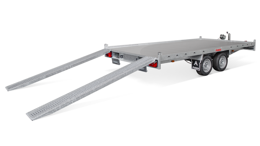 Autotransporter 405x200cm - 3000 kg - dubbelas