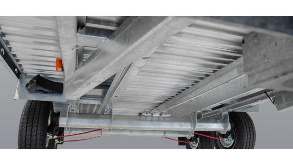 Autotransporter 405x200cm - 3000 kg - dubbelas