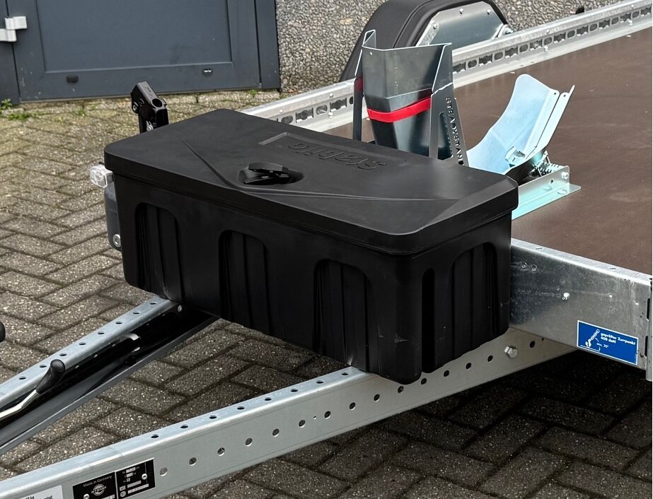 Kist Stabilo met slot, 750x340x300mm