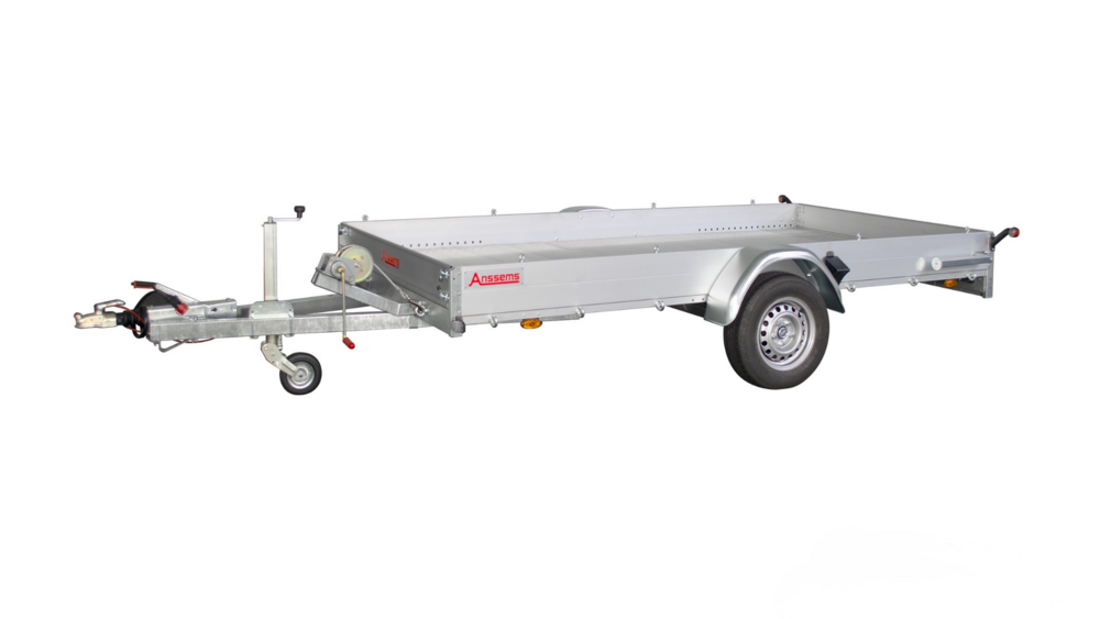 Autotransporter 340x170cm - 1200 kg - enkelasser 