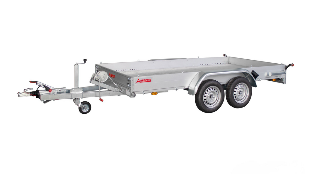 Autotransporter 340x180cm - 2500 kg - dubbelasser