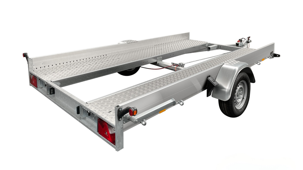 Autotransporter 400x188cm - 1300 kg - enkelasser