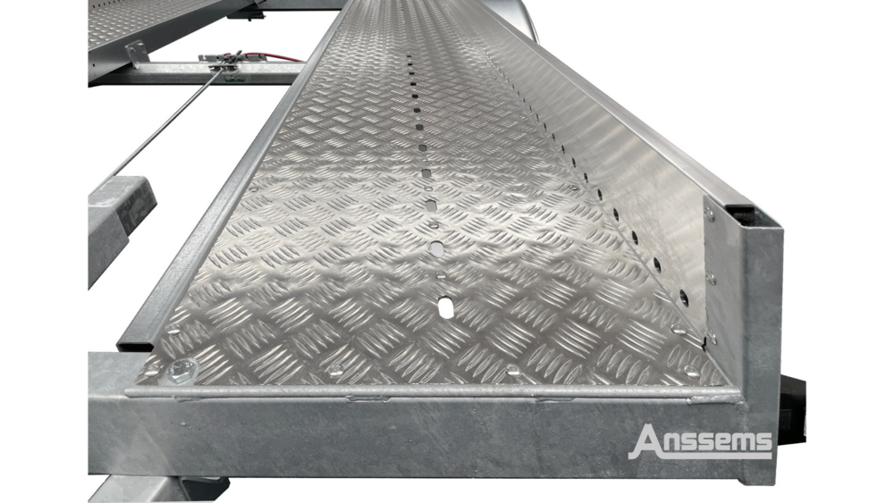 Autotransporter 400x188cm - 1300 kg - enkelasser