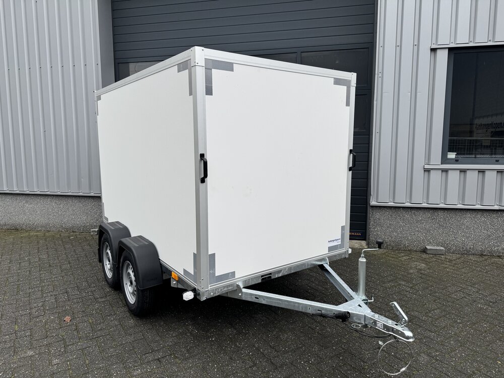 Gesloten dubbelas 258x150cm - 750kg - ongeremd | VDM