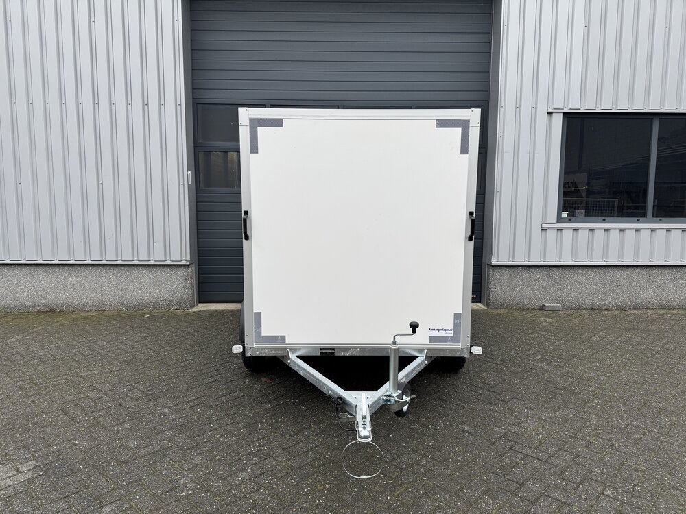 Gesloten dubbelas 258x150cm - 750kg - ongeremd | VDM