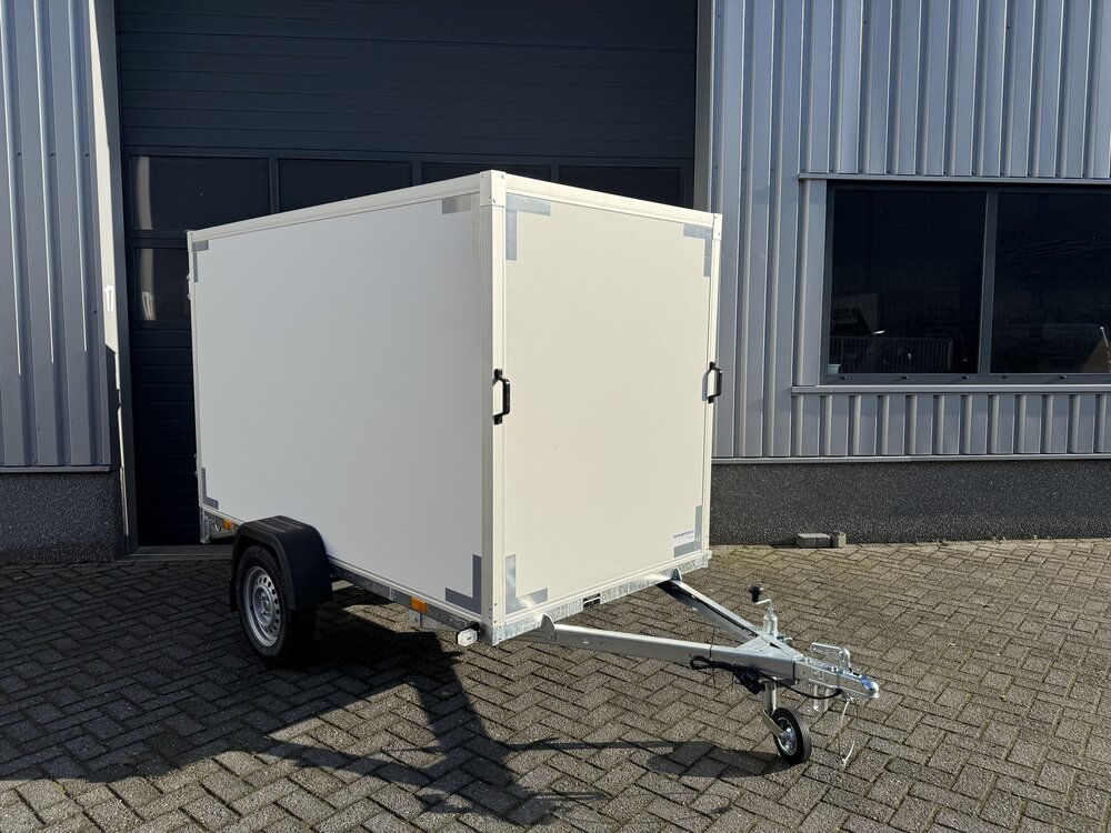 Gesloten enkelas 258x130cm - 750kg - ongeremd | VDM