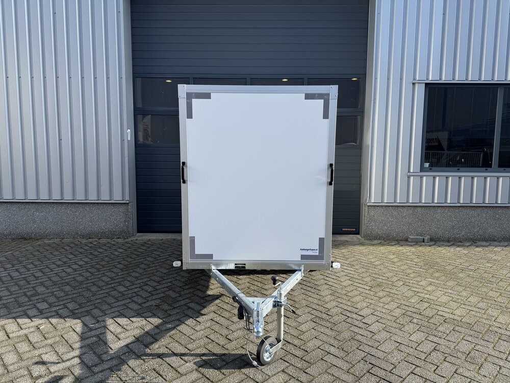 Gesloten enkelas 258x130cm - 750kg - ongeremd | VDM