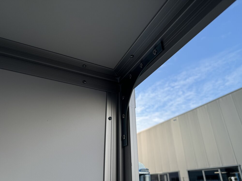 Gesloten enkelas 300x150cm - 750kg - ongeremd | VDM