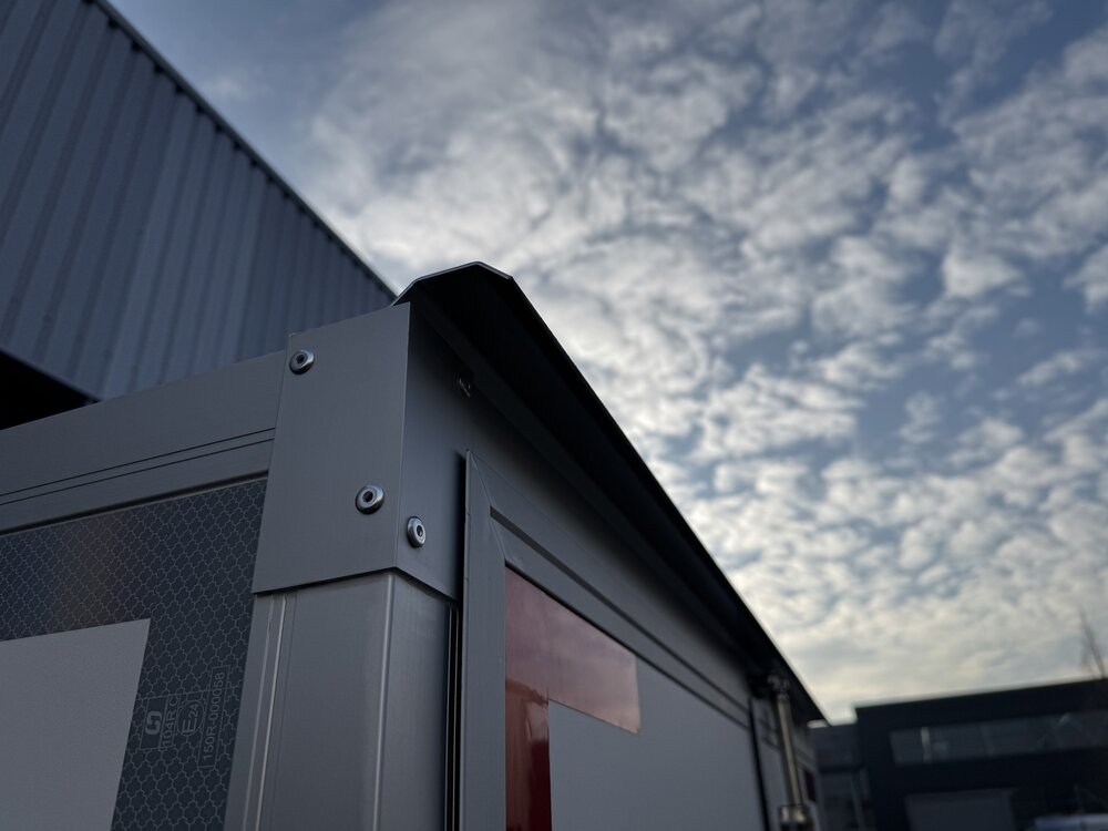 Gesloten enkelas 300x150cm - 750kg - ongeremd | VDM