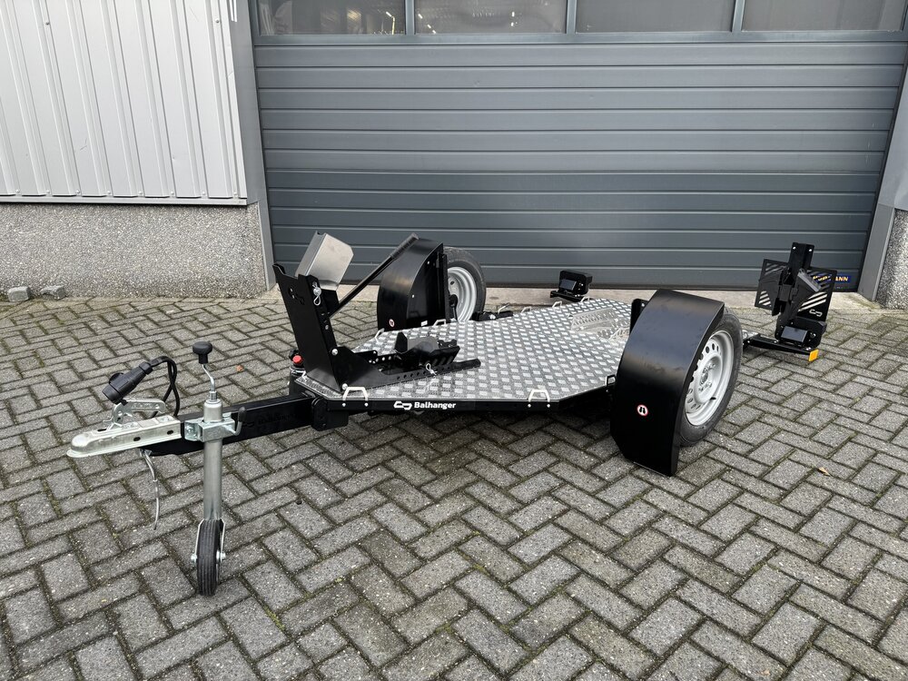 Motortrailer opvouwbaar / verlaagbaar 240x90cm 750kg  