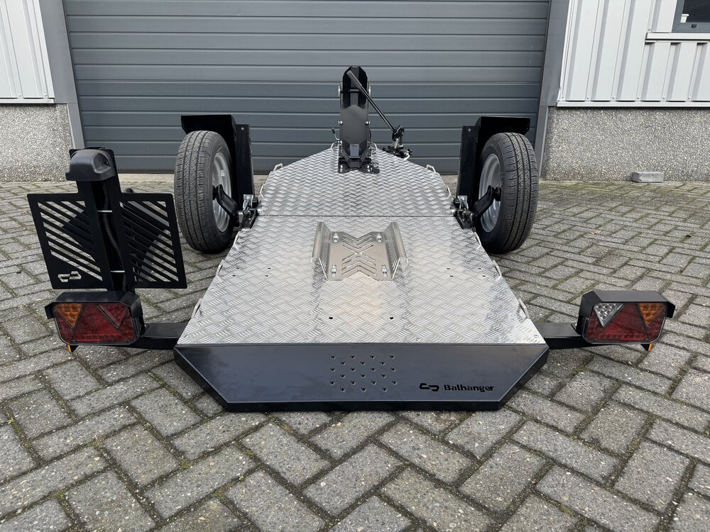 Motortrailer opvouwbaar / verlaagbaar 240x90cm 750kg  