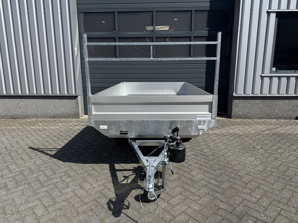 Kipper 260x150cm - 750kg - enkelas- ongeremd