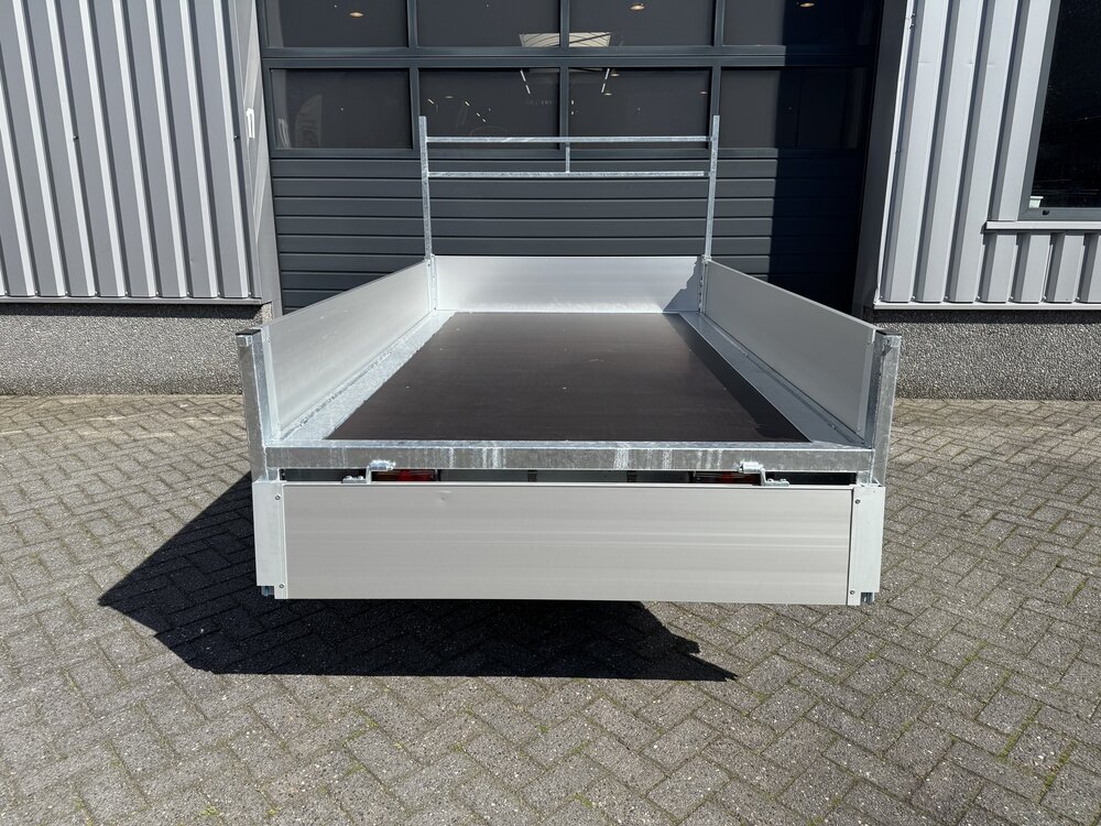 Kipper 260x150cm - 750kg - enkelas- ongeremd