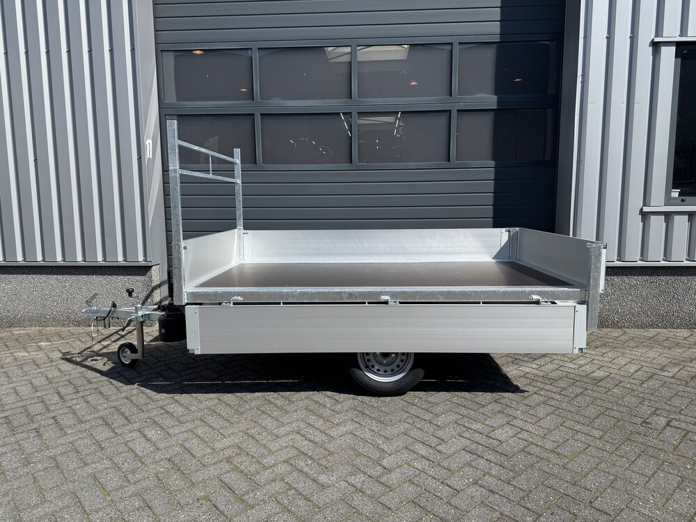 Kipper 260x150cm - 750kg - enkelas- ongeremd