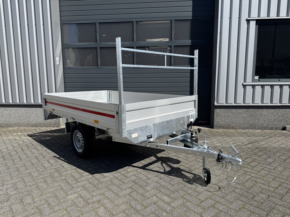 Kipper 260x150cm - 750kg - enkelas- ongeremd