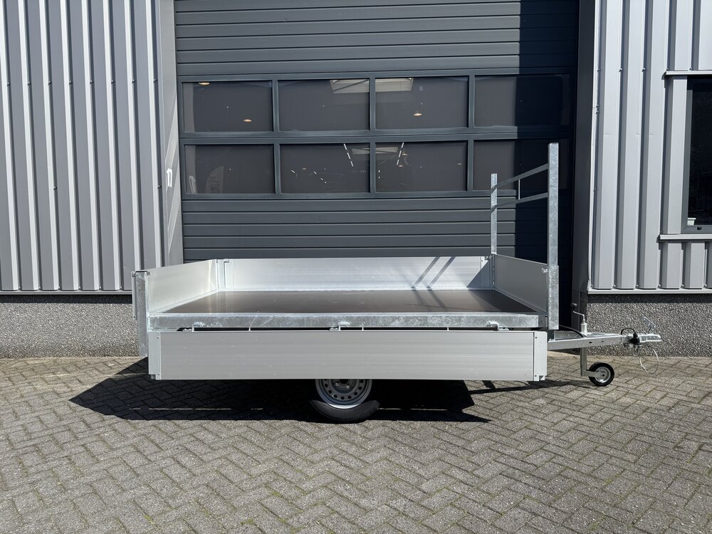 Kipper 260x150cm - 750kg - enkelas- ongeremd