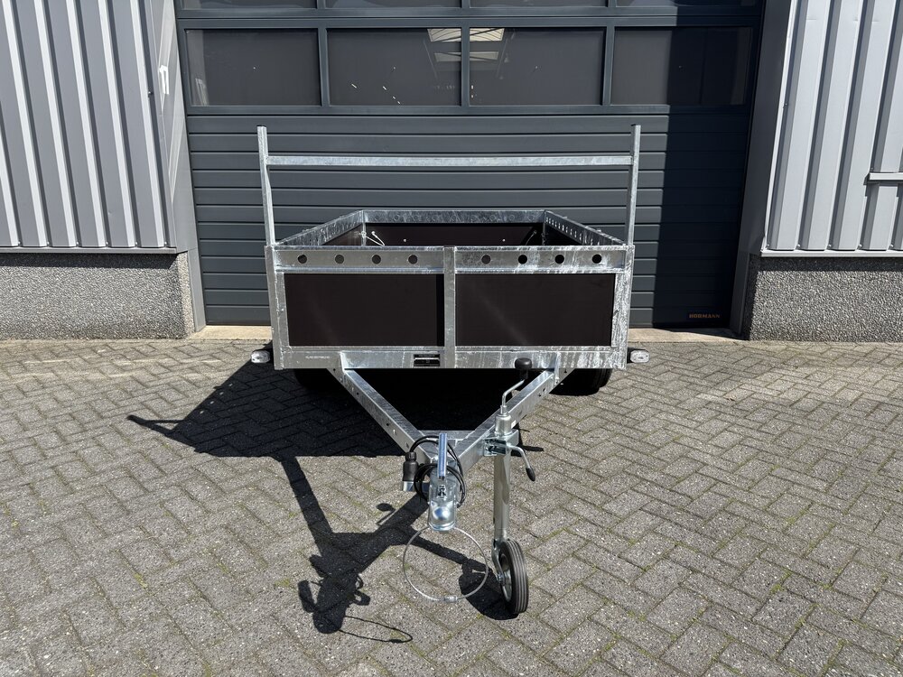 Aanhangwagen enkelas 225x132cm - 750kg - ongeremd