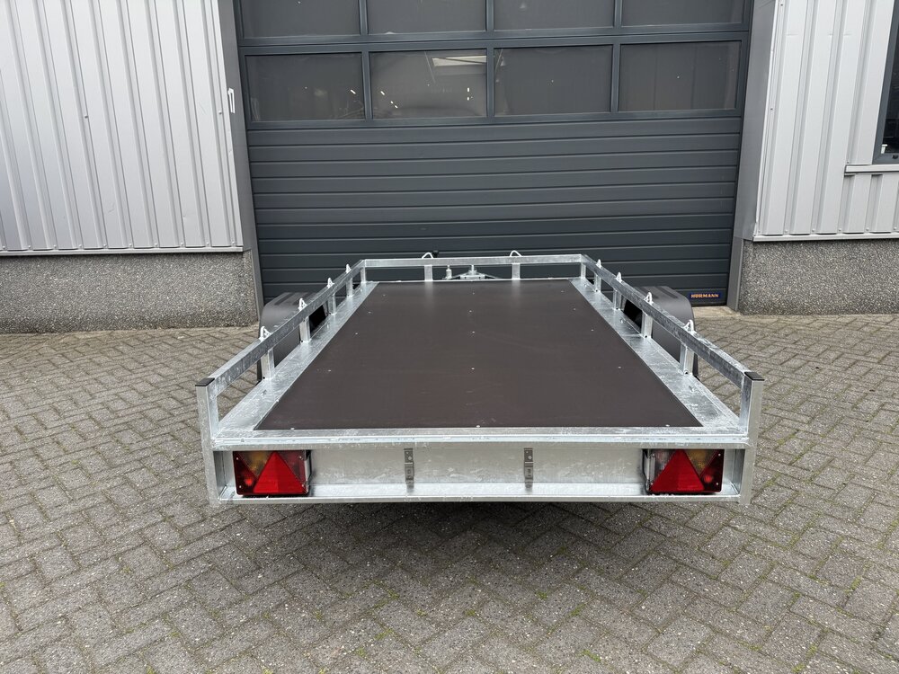 Multi transporter enkelas  258x150cm - 750kg - ongeremd