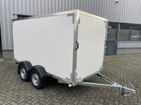 Gesloten dubbelas 300x130cm - 750kg ongeremd