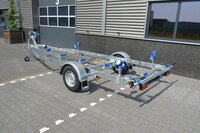 Vlemmix enkelas boottrailer 631x210cm 1500kg