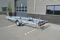 Vlemmix enkelas boottrailer 700x220cm 1800kg