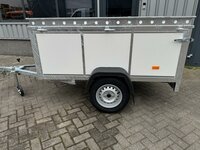 VDM bagagewagen met Witte PPL beplating