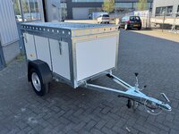 VDM bagagewagen met Witte PPL beplating