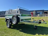 DaXara bagagewagen type XF198 geremd