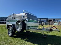 DaXara bagagewagen type XF198 geremd