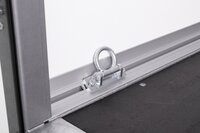 255x157x180cm - Stema gesloten aanhanger met laadklep