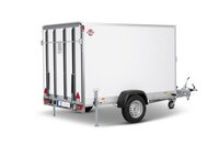 255x157x180cm - Stema gesloten aanhanger met laadklep